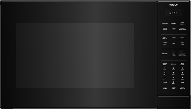 Built-in microwave oven